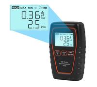 KAISAL EMF Meter, High Precision Magnetic Field Tester, LED Hand-held EMF Detector, Sound & Light Alarms, Multiple Unit Switching