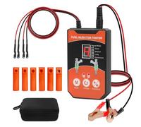 KAISAL Fuel Injector Tester Kit, Fuel Injector Cleaner with 8 Pulse Modes, Test 2 injectors Simultaneously, 6 Injector Cleaner Adapters for 12V/5V Car Motorcycle Injector