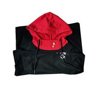 Kaisen Jujutsu Cosplay itadori yuji hoodie Anime 3D Novelty Hooded Pullover Sweatshirt Gojo Satoru Cosplay Costume, Red Black, XXXL