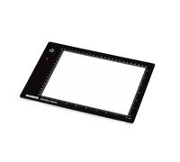 Kaiser 202454 Slimlite Plano 5000K 10.5x15.5 Battery/AC Lightbox with USB Cable and Charging Adapter, Black