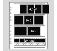 Kaiser 2630 Negative Filing Sheets 60mm @100 acetate