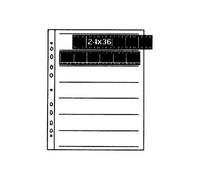 KAISER 35MM NEGATIVE STORAGE FILING PAGES NEG SHEETS 25 TRANSLUCENT K2515 2515