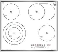 Kaiser 59cm Hob | 4 Burner Ceramic Glass Cooktop