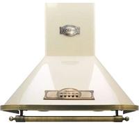 Kaiser A 9315 | Empire 90cm Chimney Cooker Hood | Wall Mounted External Fume Extraction or Internal Filtering (Ivory)