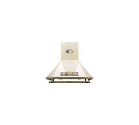 Kaiser A 9315 | Empire 90cm Chimney Cooker Hood | Wall Mounted External Fume Extraction or Internal Filtering (Ivory)