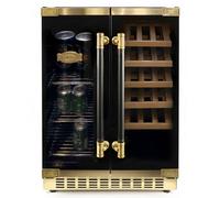 Kaiser Appliances Art Deco Beer & Wine Cooler in Black Kaiser Appliances Black