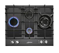 Kaiser Appliances Grand Chef 60cm Gas Hob in Black Kaiser Appliances Black