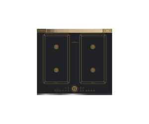 Kaiser Art Deco 59cm Black Induction Hob | Free Zone Electric Cooktop