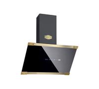 Kaiser Art Deco 60cm Black Chimney Cooker Hood | AT 6445 AD Eco