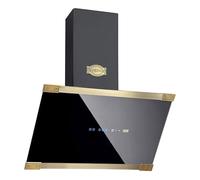 Kaiser AT 6445 | Art Deco 60cm Chimney Cooker Hood | Wall Mounted Kitchen Extractor Hood (Black)