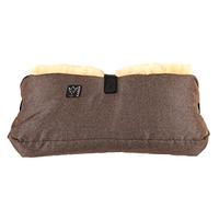 Kaiser Big Double Handmuff with Lambskin (Brown Melange, 6573275)