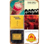Kaiser Chiefs Albums Tin Sign Metal Poster Retro Wall Art Decor 8X12INCH