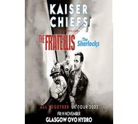 Kaiser Chiefs Glasgow 2022 A3 Print Poster Wall Art Home Decor Album Gift Present Photo Living Room Dining Room Bedroom Unframed Concert Tour Gig Live Show Music Arena