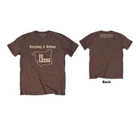 Kaiser Chiefs T-Shirt Everything is Brilliant Band Logo Nue Official Men's - Brown - Large