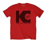 Kaiser Chiefs Yours Truly Angry Mob T-Shirt in Red | Size: Large Kaiser Chiefs Red L