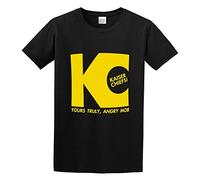 Kaiser Chiefs ' Yours Truly, Angy Mob ' Shirt Round Collar Tee Black L