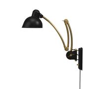 Kaiser Idell 6559-W Wall Lamp Matt Black/ Brass