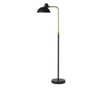 KAISER Idell 6580 Floor Lamp Matt Black/ Brass