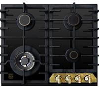 Kaiser KCG 6335 Em | Empire Turbo Hob | 4 Burners | Mains Gas or LPG | Black Glass Cooktop
