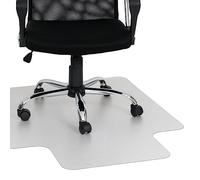 KAISER plastic® Chairmat Carpet PC with Lip 90x120 cm | Chair Floor Protector Mat with Lip | Transparent Carpet Office Chair Mat