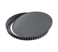 KAISER Quiche and Fruit Flan Pan Ø 32 cm La Forme Plus Perfect Kairamic Non-Stick Coating Scratch-Resistant Enamel Base Can Press Out Removable Base