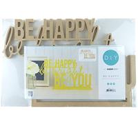Kaisercraft Beyond The Page "Be Happy" MDF, Wood,