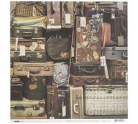 Kaisercraft Just Landed Double-Sided Cardstock 12"X12"-Baggage 20 Sheets per Package