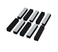 KAISH 10-Pack 70x15x13mm Guitar Bass Pickup Mounting Pad Cushions Pickup Height Foam for J Bass/Jazzmaster/Jaguar Pickups