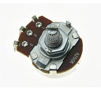KAISH 10x Audio A250K Large Base Guitar Pots w/ 15mm Short Split Shaft 250K Potentiometers
