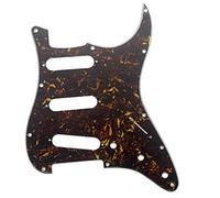 KAISH 11 Hole American Vintage 62 Strat/ST Style SSS Single Coil Pick Guard Guitar Pickguard Scratch Plate for Stratocaster/Strat Dark Tortoise