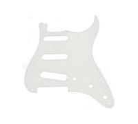 KAISH 11 Hole ST/Strat Style Pickguard SSS Pick Guard for USA/Mexico Stratocaster/Strat Clear/Transparent 1 Ply