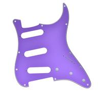 KAISH 11 Hole ST/Strat Style Pickguard SSS Pick Guard for USA/Mexico Stratocaster/Strat Purple 3 Ply