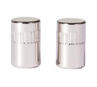 KAISH 2-Pack Metal Brass Toggle Switch Tip Guitar Pickup Selector Switch Knob Cap for Gretsch Guitars USA Thread SAE 8-32 Nickel