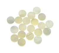 KAISH 20pcs 5x2mm Guitar Natural Mother of Pearl Inlay Fingerboard Fret Dots