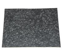 KAISH 25x20cm Acoustic Guitar Self Adhesive Scratch Plate Sheet Pickguard Material Sheet BlackPearl