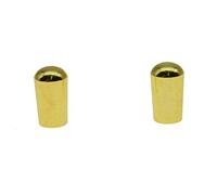 KAISH 2pcs Gold Metric M4 Metal LP Guitar Toggle Switch Tip 3 Way Pickup Switch Knob for Epiphone