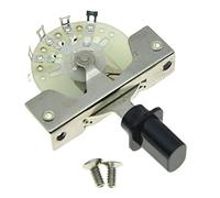 KAISH 3 Way Guitar Pickup Selector Switch Pickup Lever Switches for Telecaster/Tele Guitar with black Tip