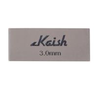 KAISH 3mm Thickness Guitar Bridge Saddle Slot Files Saddle Slot Leveling Files Luthier Tools for Acoustic Guitars