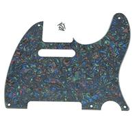 KAISH 5 Hole Vintage Tele Guitar Pickguard Vintage TL Pickg Guard for USA/Mexico Telecaster/Tele Abalone Pearl