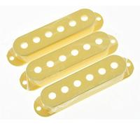 KAISH 52mm Pole Spacing Cream ST Strat Style Guitar Pickup Covers 3 Single Coil Pickup Covers for Stratocaster/Strat