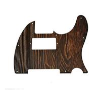 KAISH 8 Hole 3D Printed Tele Style Guitar Plastic Pickguard TL Humbucker Pick Guard for USA/Mexico Telecaster/Tele Wood Pattern