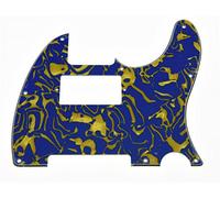 KAISH 8 Hole Tele Guitar Humbucker Pick Guard TL Pickguard for Telecaster/Tele Made in USA/Mexico Blue Shell