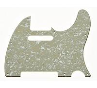 KAISH 8 Hole Tele Style Pickguard TL Guitar Pick Guard Scratch Plate for Tele/Telecaster Aged Pearl