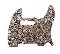 KAISH 8 Hole Tele Style Pickguard TL Guitar Pick Guard Scratch Plate for Tele/Telecaster Bronze Shell