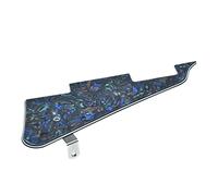 KAISH Abalone Pearl LP Guitar Pickguard with Chrome Stainless Steel Bracket and Steel Mounting Screws for USA Les Paul