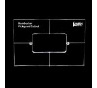 KAISH Acrylic Humbucker Pickup Routing Template Pickup Templates for Pickguard Rout