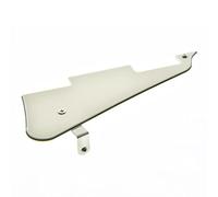 KAISH Aged White 3 Ply LP Guitar Pickguard with Nickel Stainless Steel Bracket and Steel Mounting Screws for USA Les Paul
