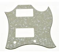 KAISH American Standard SG Full Face Pickguard Guitar Pick Guard for SG Special Guitar Made in USA Aged Pearl