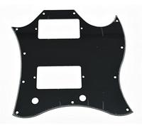 KAISH American Standard SG Full Face Pickguard Guitar Pick Guard for SG Special Guitar Made in USA Black 3 Ply