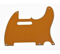 KAISH American Vintage 5 Hole Tele Style Pickguard Guitar Pick Guard Scratch Plate for Telecaster/Tele Orange 3 Ply